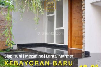 Rumah Bagus Unfurnished SHM di Kebayoran Baru, Jakarta Selatan