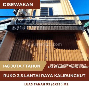 Sewa Ruko 2,5 Lantai Include Perabot Kalirungkut Depan Transmart