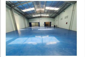 Gudang siap pakai di cakung, lantai epoxy