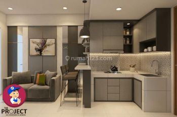 FR 2BR Apart mentCBD lt.21 DROPPP view pool Furnish terawat, Murah, FREE WIFI