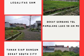 Jual Tanah Luas 300 Meter di Area Bojongsari Akses Jalan Lebar