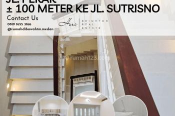 Rumah Baru Mewah.jl. Perak. 100 Meter Ke Jl. Sutrisno.inti Kota
