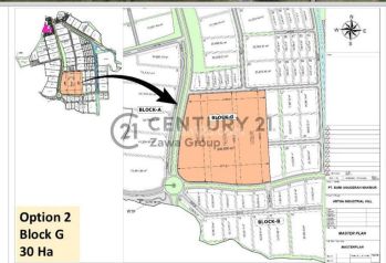Dijual Tanah Zona Industri Lokasi Karawang Barat Jawa Barat