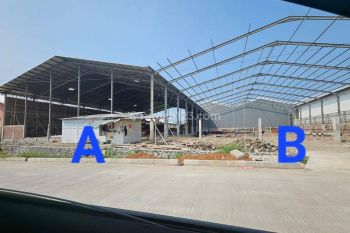 Gudang Bangunan Baru Bebas Banjir Lokasi Strategis Di Kic Gatsu Semarang