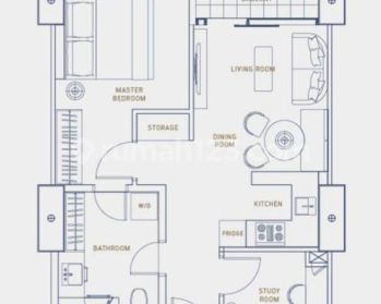 For Rent Apartment South Quarter Residence Tb Simatupang Tower D Midzone