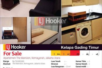 Apartemen The Mansion Kemayoran Tower Emerald Lantai 9, Kemayoran, Jakarta Pusat