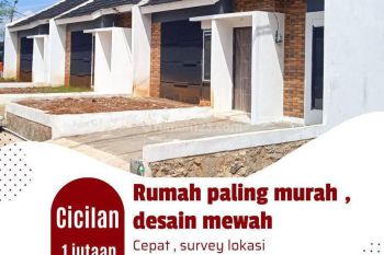 Rumah Baru di jatinangor termurah SHM cicilan 1 jt/bulan
