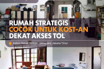 Rumah Kebon Nanas Selatan, Jatinegara, Jakarta Timur