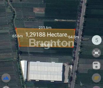 TANAH NOL JALAN PROVINSI ZONA INDUSTRI NGANJUK