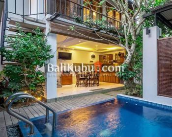 Amr.177 For Monthly Rent A Villa 2 Bedrooms Design With Wood Javanese Joglo In