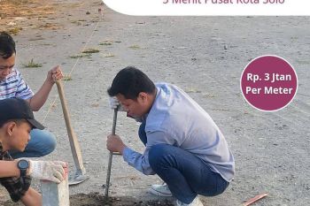 Tanah SHM Colomadu, Dekat Bandara Solo