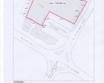 Kavling strategis perempatan arah cilegon anyer, 400mtr exit tol cilegon timur