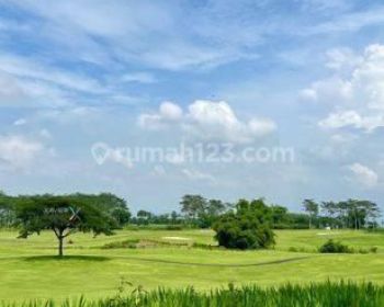Tanah Kavling View Lapangan Golf Plus View Pegunungan di Jalan Utama Kota Araya