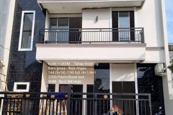 Rumah 2 lantai baru gress full baja ringan @Villa melati mas