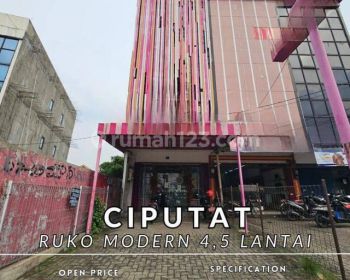 Ruko 4,5 lantai area strategis Ciputat Tangerang Selatan
