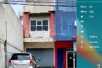 Dijual Ruko Strategis 2 Lantai di Nol Jalan Raya Sawojajar Ranugrati Malang