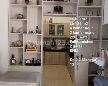 DIJUAL RUMAH FULL FURNISHED DI KOMP. NATAENDAH SADANG SHM