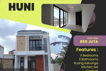 Rumah Bagus Siap Huni di Dalam Komplek Green Ville Cihanjuang