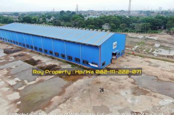 MURAH FULL COR BENTON Disewakan Tanah di Tambun Selatan Bekasi 3.2 Ha PINGGIR