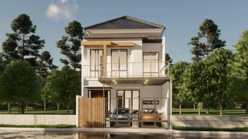 Dijual Rumah Baru Modern Minimalis Akses Mudah Di Villa Melati Mas Bsd