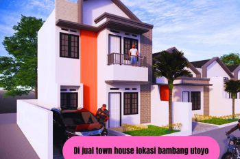 Di jual town house lokasi jl.ramakasih 1 bambang utoyo