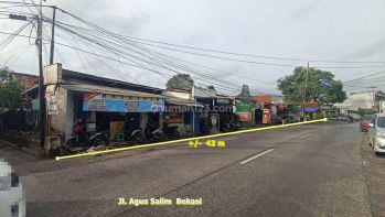 Tanah Dan Bangunan Strategis Harga Murah di Jl Utama Kota Bekasi