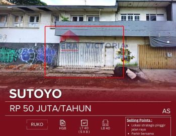 Ruko Bagus di Daerah Letjen Sutoyo, Blimbing, Malang