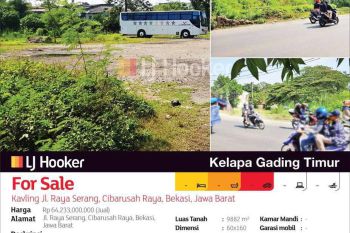 Kavling Jl. Raya Serang, Cibarusah Raya, Bekasi, Jawa Barat