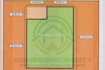 Tanah Tepi Jalan Ahmad Yani 1 Posisi Hook