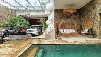 Villa Mewah View Laut Gwk 4.25 Are Furnished di Puri Gading Jimbaran