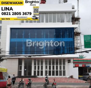 GEDUNG KANTOR JALAN PANJANG SIAP PAKAI 4 LANTAI ADA LIFT DEKAT PINTU TOL KEBON