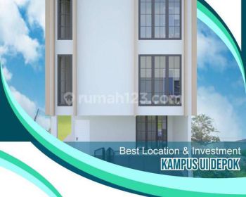 Dijual Kos Kosan Di Kukusan Beji Depok 3 Lantai Full Furnished Dekat Kampus Ui