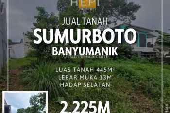 TANAH SIAP BANGUN AREA KOS-AN. DEKAT UNDIP TEMBALANG !