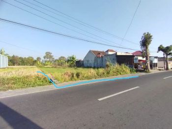 Tanah Jongke Cocok Ruko atau Hunian, Siap AJB