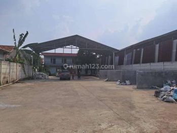 Tanah Pool Kendaraan Cocok Untuk Gudang Narogong Pangkalan 2