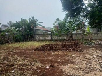 Lahan Datar Depok Dekat Jl Raya Mukhtar Luas Ideal