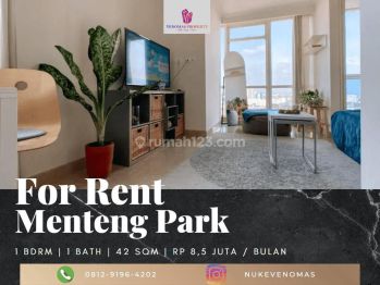 Sewa Apartement Menteng Park Apartement 1 Bedroom Furnished Bagus