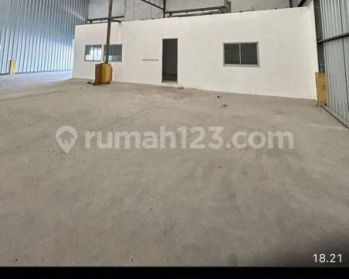 DISEWAKAN GUDANG KAPUK KAMAL ADA LOADING DOCK CONTAINER 40 FEET