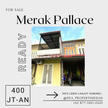 Rumah 2 lantai dengan banyak kamar di daerah Medan Sunggal