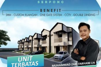 Rumah Minimalis di Serpong Tangerang Selatan 650 Jutaan 2 Lantai