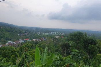 For sale land 180 degree view to the ocean good for making villa