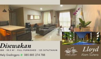 Apartmen LLOYD Alam Sutera Bagus 2 Kamar Tidur Furnished