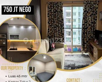 Apartemen 2 Kamar Tidur Furnished Mall of Indonesia (MOI)