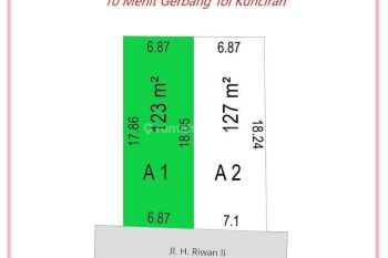 Tanah Kapling Tangerang, Dekat Transmart Graha Raya Terima Shm