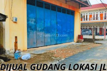Dijual Gudang Lokasi Sukabangun Km 7 Jl S Parman