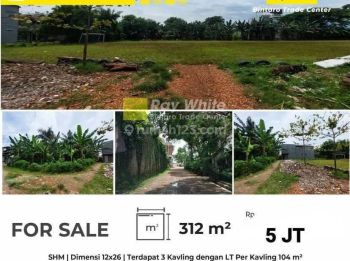 Kavling Luas, Kavling Siap Bangun Dan Lokasi Strategis Di Bintaro