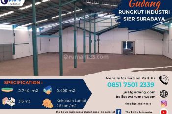 Disewakan Gudang Sier Surabaya Dengan Tinggi 9 Meter The Edge
