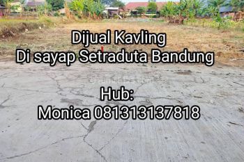 Dijual Tanah/Kavling Di Sayap Setraduta