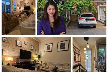 Rumah Cantik semi furnised Lokasi Terbaik dan siap huni.