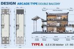 thumbnail-ruko-the-hudson-type-arcade-b-45x18-3lt-double-balcony-serpong-2